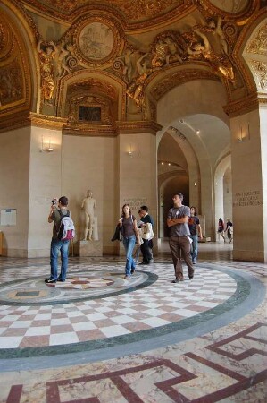 Bereich griechische antike Skulpturen, Museum Louvre