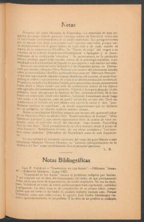 Proyectos del conde Hermann de Keyserling