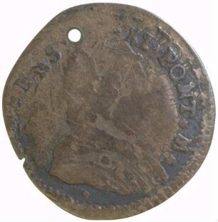 Münze, 2 Baiocchi, 1700 - 1721