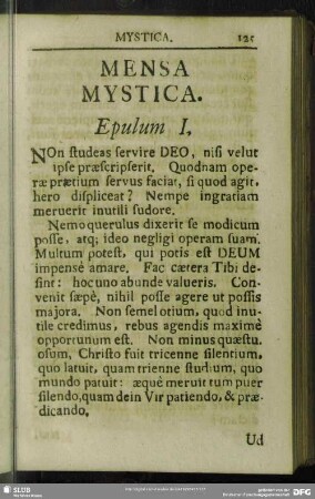 Mensa Mystica