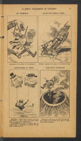 La guerra ruso-japonesa en caricatura