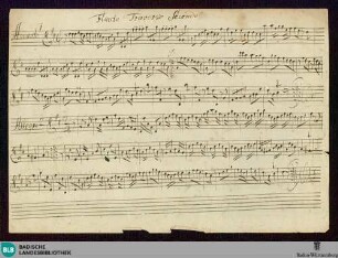 Vermischtes - Mus. Hs. 1130