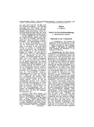 Onanie als Krankheitserscheinung s. Geschlechtstrieb, perverser