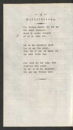 Selbstbetrug.