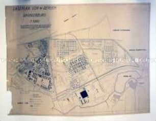 Grundriss des Konzentrationslagers Oranienburg