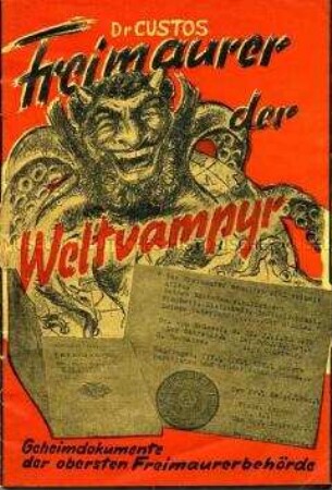 Hetzschrift gegen Freimaurer, Juden und Kommunisten