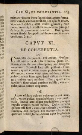 209-221, XI. De Cohaerentia