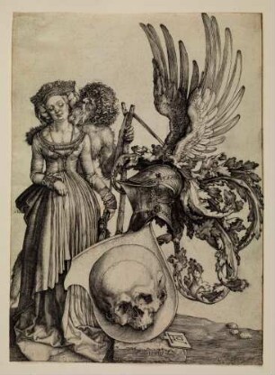Das Wappen mit dem Totenkopf