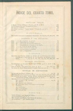 Novelas de costumbres.
