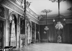 Residenzschloss Dresden, Eckparadesaal der Paraderäume : Dresden, Residenzschloss, Westflügel, Eckparadesaal der Paraderäume