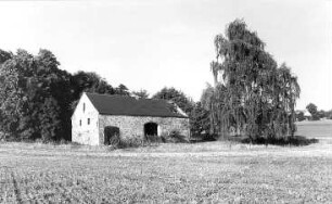 Hochkirch-Sornßig. Ehem. Mühle, Scheune, erhaltener Rest des Gehöfts