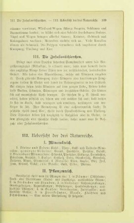Uebersicht der drei Naturreiche