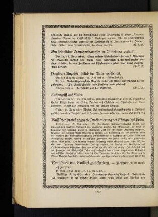 Englische Angriffe südlich der Ancre gescheitert.