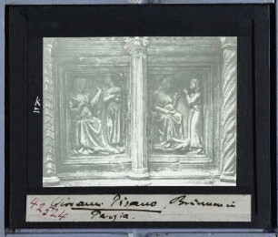 Perugia, Fontana Maggiore,Pisano (Giovanni), Rhetorica (Perugia, Fontana Maggiore) (Relief)