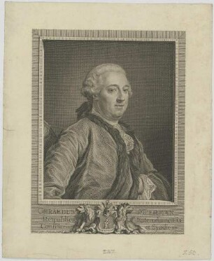 Bildnis des Gerardus Meerman