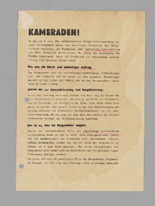 "KAMERADEN!"