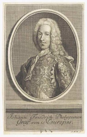 Bildnis des Johann Friedrich Phelypeaux, Graf von Maurepas