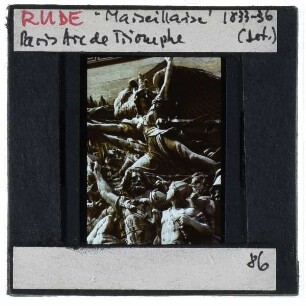 Paris, Arc de Triomphe de l’Étoile,Paris, Rude, Die Marseillaise (auch Der Aufbruch der Freiwilligen) : Marseillaise, Detail