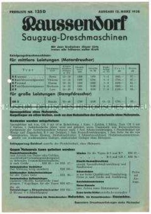 Dreschmaschine