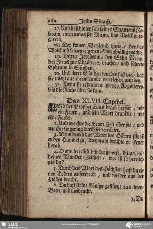 Das XLVIII. Capitel