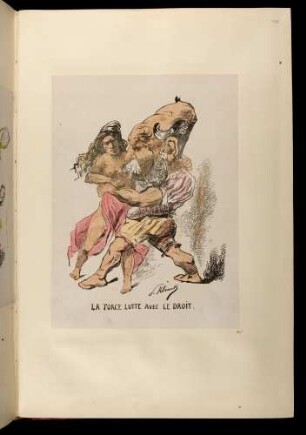 La force lutte avec le droit