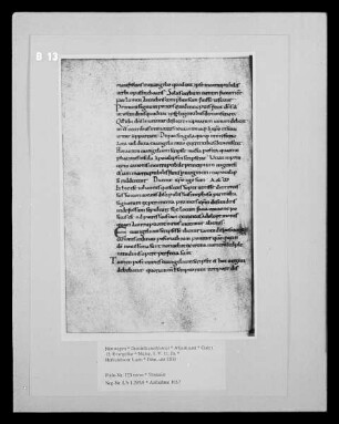 Codex 12: Evangeliar — Textseite, Folio 123 verso