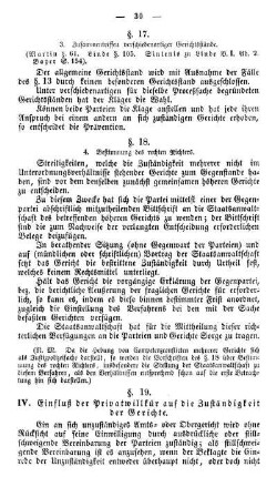 IV. Einfluß der Privatwillkür auf die Zuständigkeit der Gerichte.