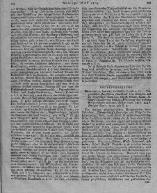Fischer, C. F. E.: Geographisch-statistisches Handbuch über Schlesien u. die Grafschaft Glatz. Bd. 1-2. Breslau, Jawor: Graß & Barth 1817-18