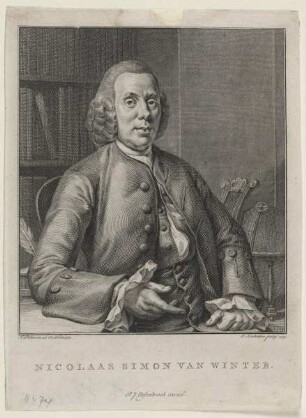 Bildnis des Nicolaas Simon van Winter