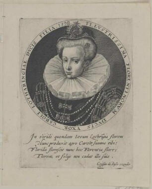 Bildnis der Caroli Lotharingiae