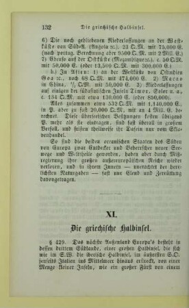 XI. Die griechische Halbinsel