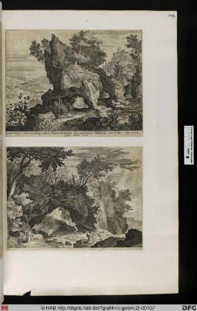 Felsige Landschaft mit dem heiligen Hieronymus