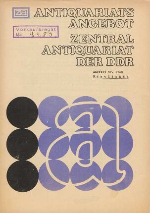 Nr. 1768: Geschichte