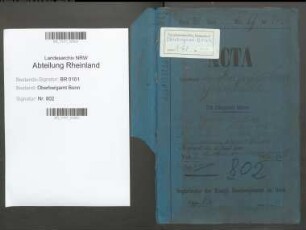 Grumbrecht, Karl geb. 11.06.1855; Bergrat; ausgeschieden 1899; Prüfungs- u. Personalakten Band 2