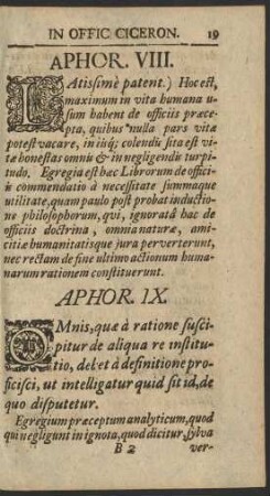 Aphor. IX.