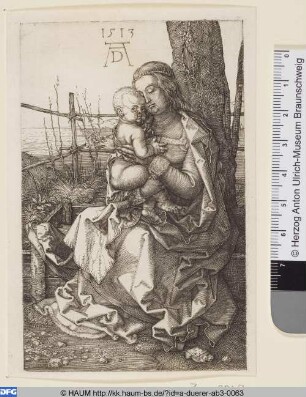 Maria mit dem Kinde am Baum