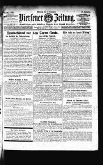 Viersener Zeitung : aelteste Zeitung des Dreistädtegebietes, verbunden mit der "Wacht" in Dülken und Süchteln