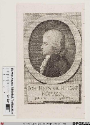 Bildnis Johann Heinrich Justus Köppen