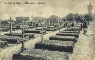 Der Krieg im Osten - Heldengräber in Goldap
