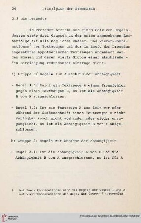 2.3. Die Prozedur