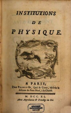 Institutions de Physique