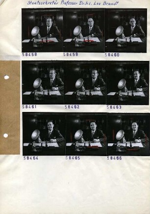 Portraitserie Leo Brandt