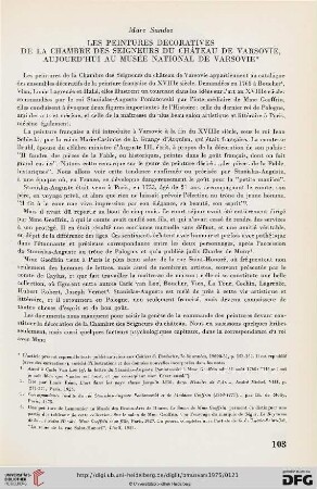 16: Les peintures decoratives de la Chambre des Seigneurs du Château de Varsovie : "aujourd'hui au Musée National de Varsovie