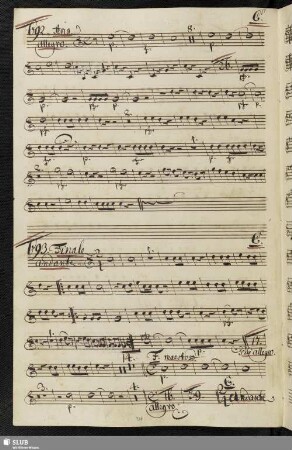 693. Finale: Nume terribile benigno fatevi / Galuppi, B.