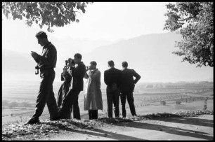 Imst: Gurgl Tal, fotografierende Gruppe