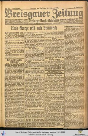 23.02.1922 (I.)