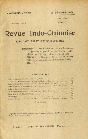28 Février 1906. No 28