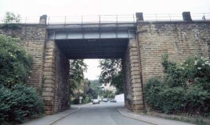 Gäubahn Stuttgart-Nord Brücke über Azenbergstraße