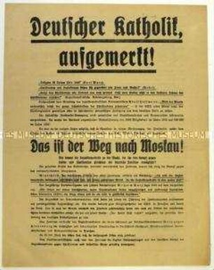 Aufruf zur Teilnahme am Volksbegehren über die Auflösung des preußischen Landtags 1931