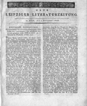 1803-12-02 : 67. Stück